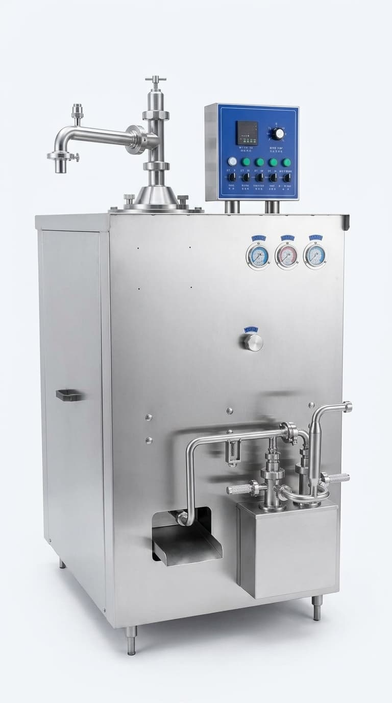 Continuous Ice Cream Freezing Plant