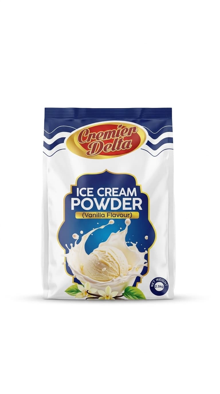 Vanilla Soft-Serve Powder - 2.5kg Pouch
