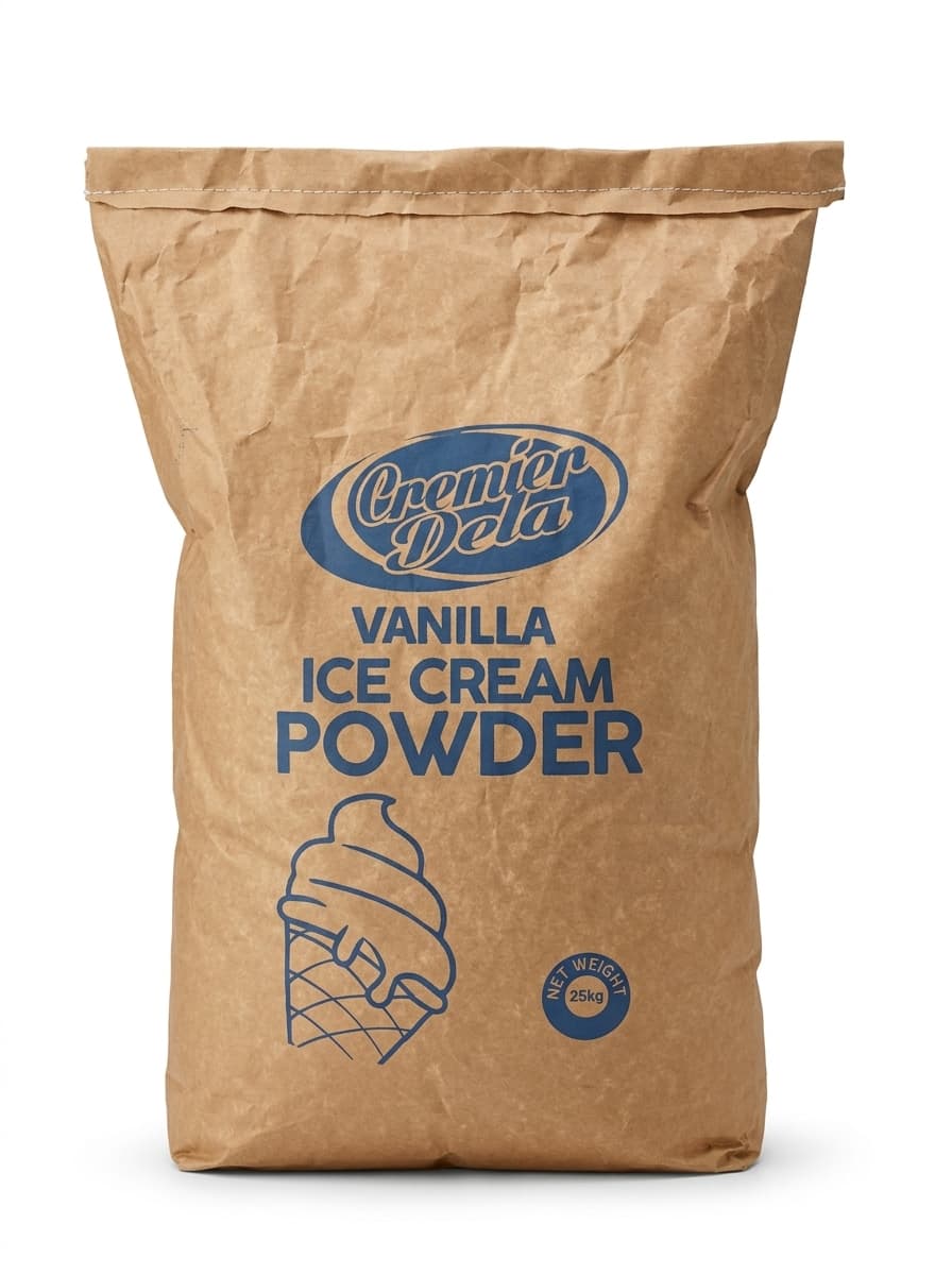 Vanilla Industrial Kraft Sack - 25kg Heavy-Duty Sack